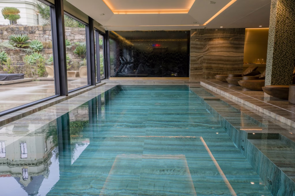 Indoor lap pool in the wellness centre